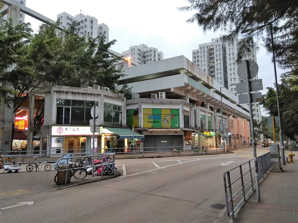 富安花園住宅、商場及周邊環境,並非公司工程相片