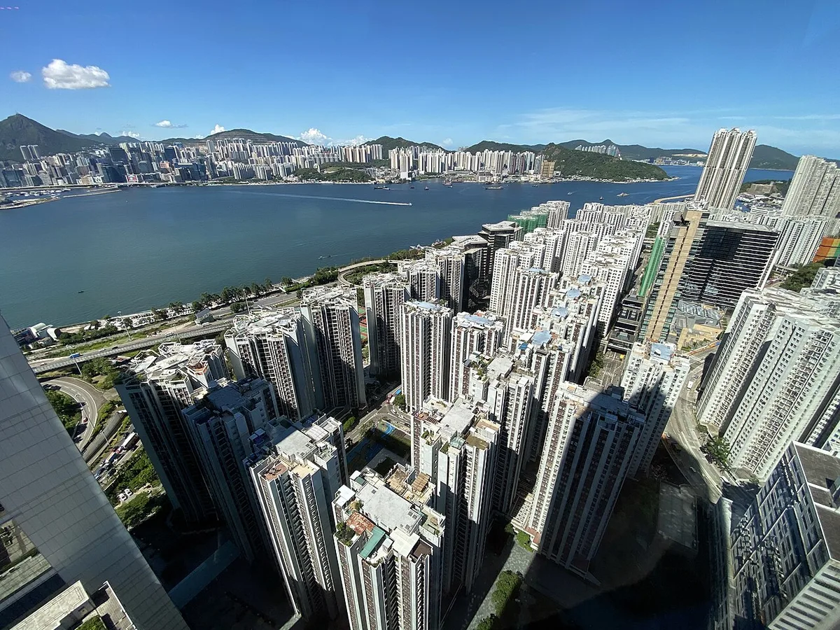 太古城住宅一帶高空外觀(2021年),畫面範圍或包括周邊其他建築