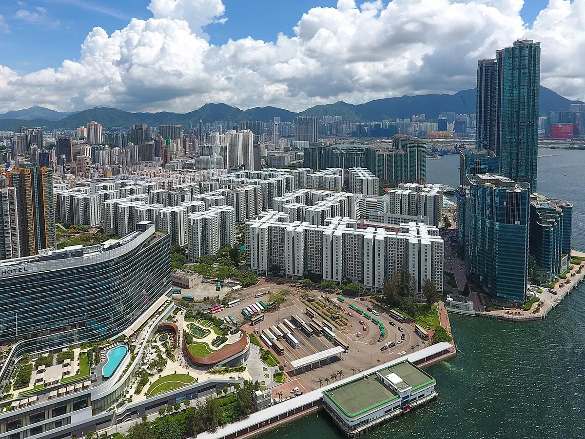 黃埔花園住宅與周邊建築(2017年),並非公司工程相片